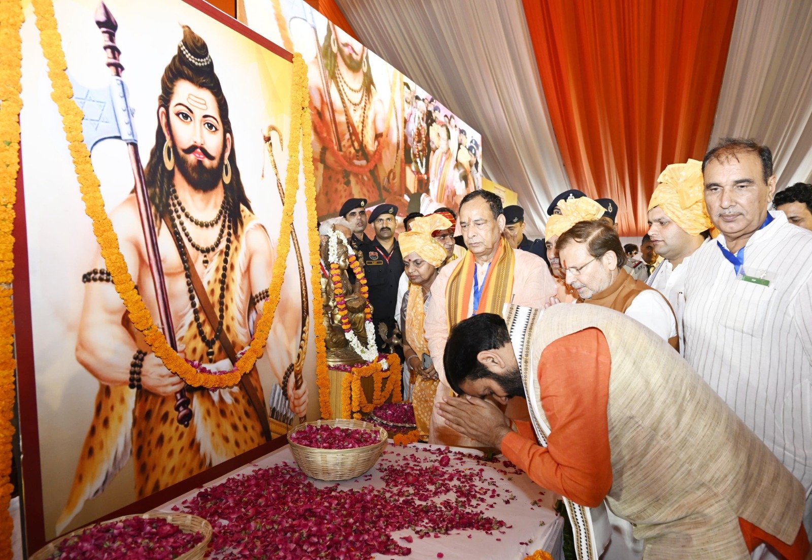 प्रदेश में किसी एक बड़े पार्क का नाम भगवान परशुराम के नाम पर रखा जाएगा : नायब सिंह सैनी