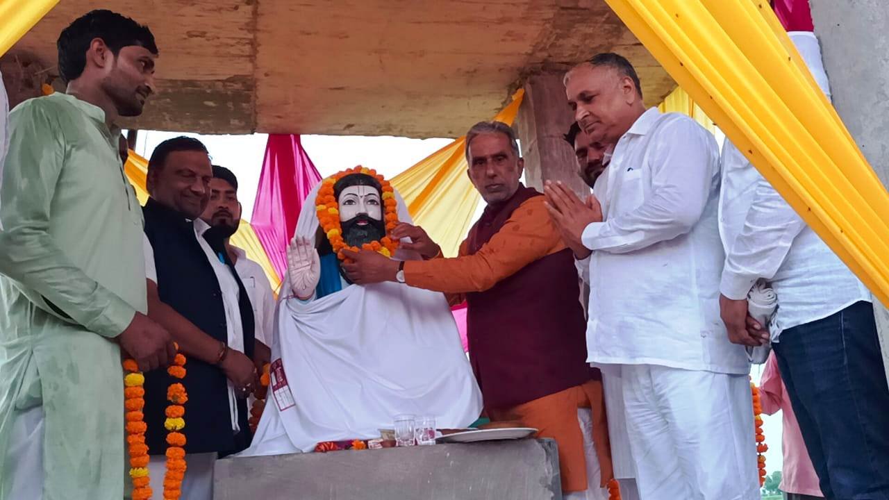 संत शिरोमणि गुरु रविदास ने समाज को दिया समानता, मानवता, सद्भावना व करुणा का संदेश : केंद्रीय राज्य मंत्री कृष्णपाल गुर्जर