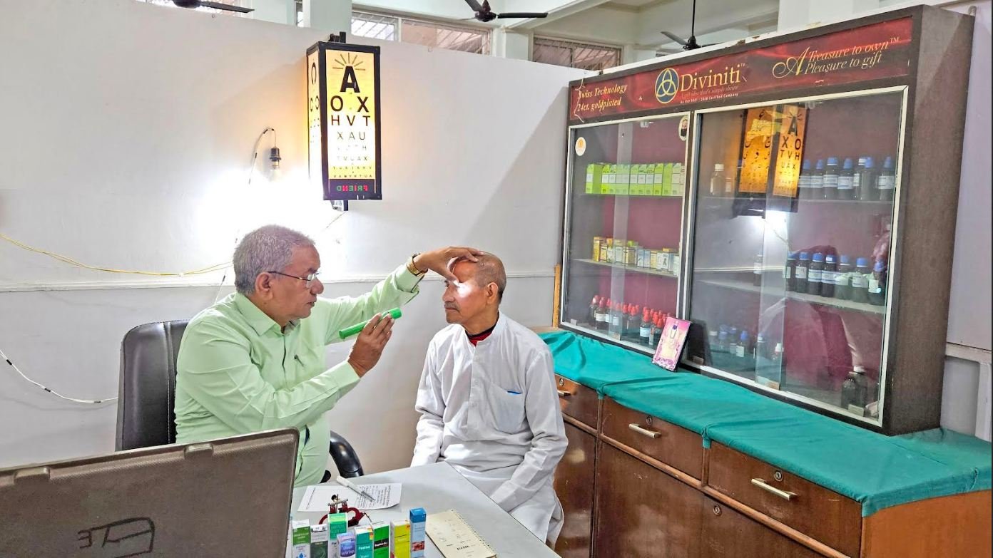 स्वास्थ्य जांच शिविर में 434 ने कराई रोगों की जाँच