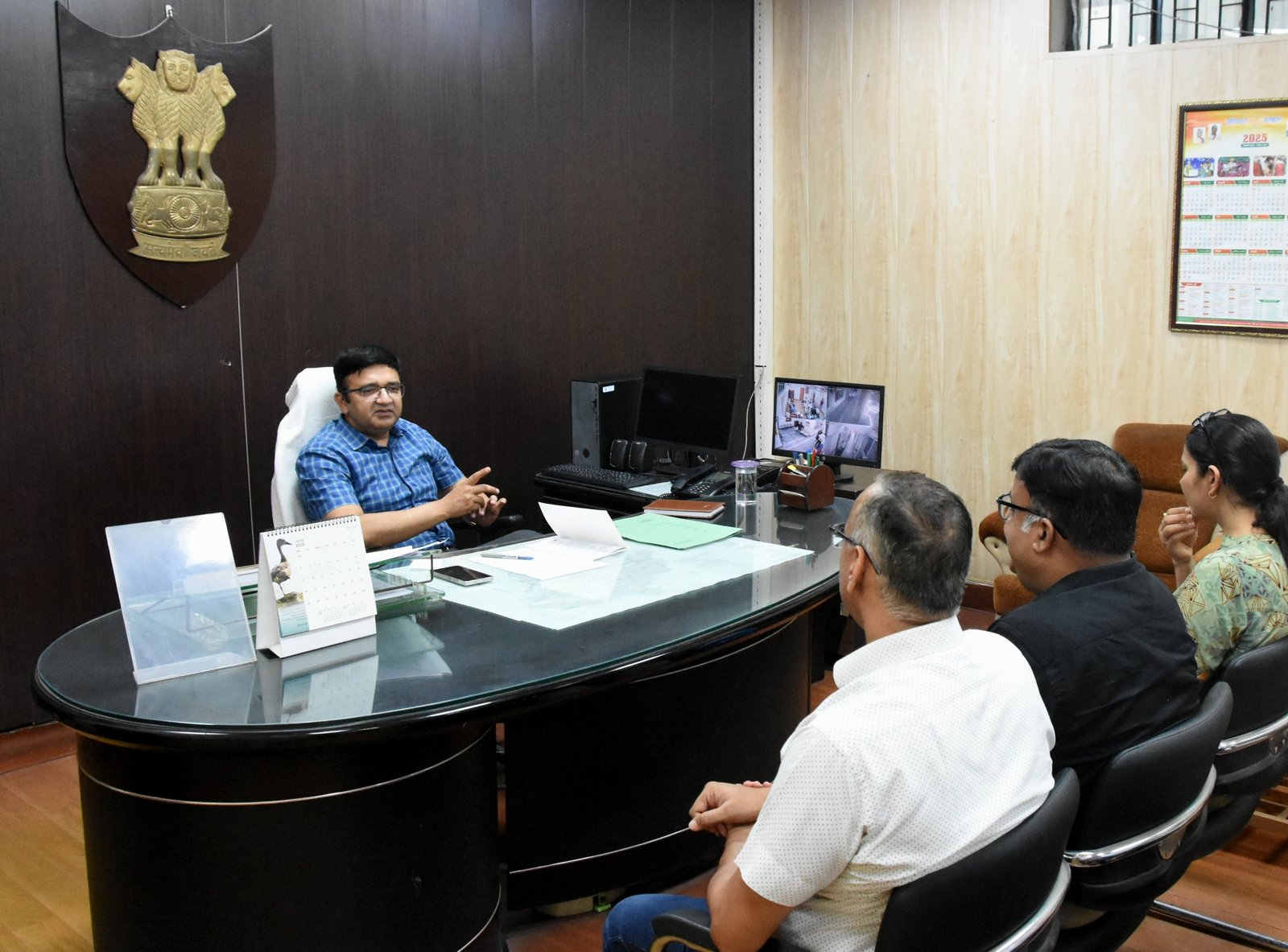 एसडीएम अमित गुलिया की अध्यक्षता में योग मैराथन की तैयारियों को लेकर समीक्षा बैठक हुई