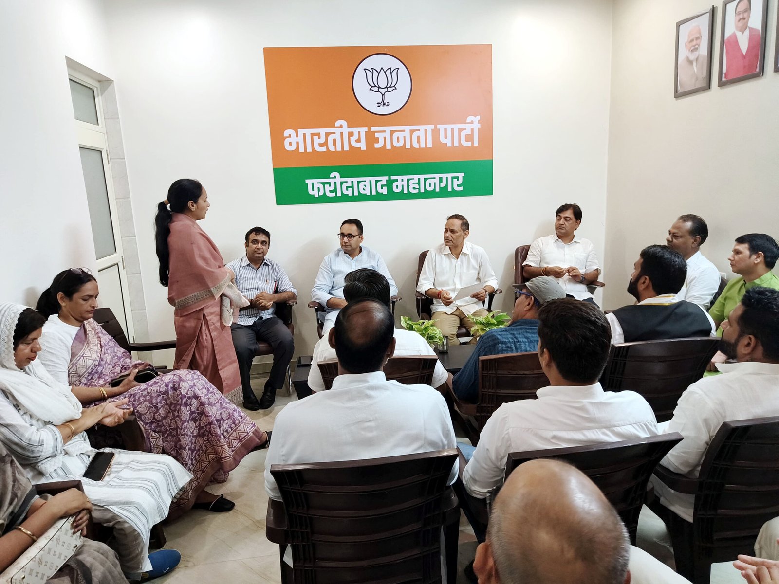संगठन के लिए कार्यकर्ताओं का अनुशासित व निष्ठावान होना आवश्यक : सोहनपाल सिंह