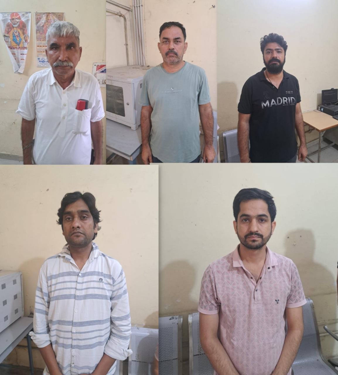 लड़ाई झगड़े के मामले में थाना सराय ख्वाजा की टीम ने पांच आरोपियों को किया गिरफ्तार