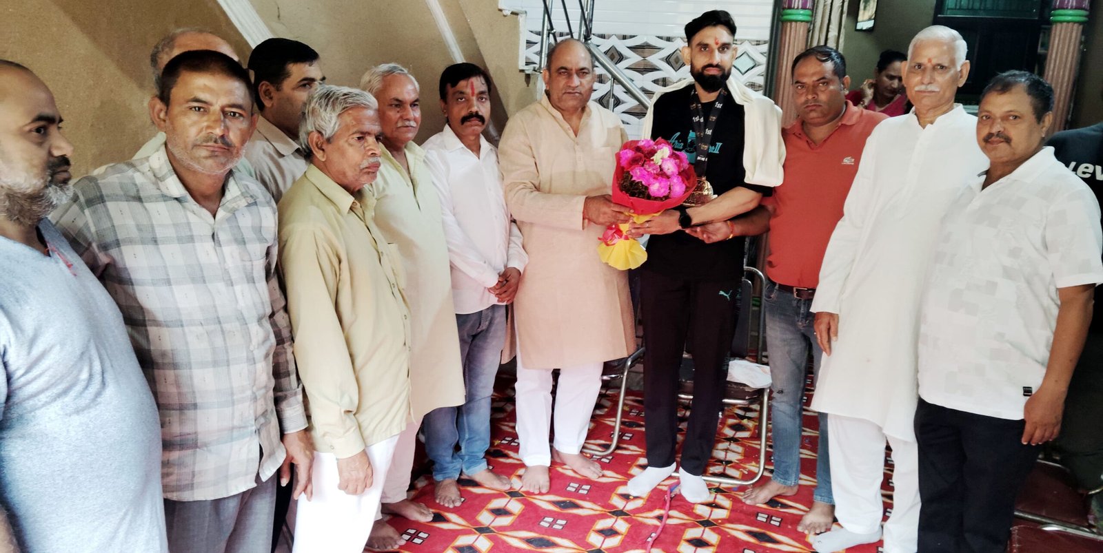 जयदत्त ने पदक जीतकर फरीदाबाद का नाम देशभर में किया गौरवान्वित : बलजीत कौशिक