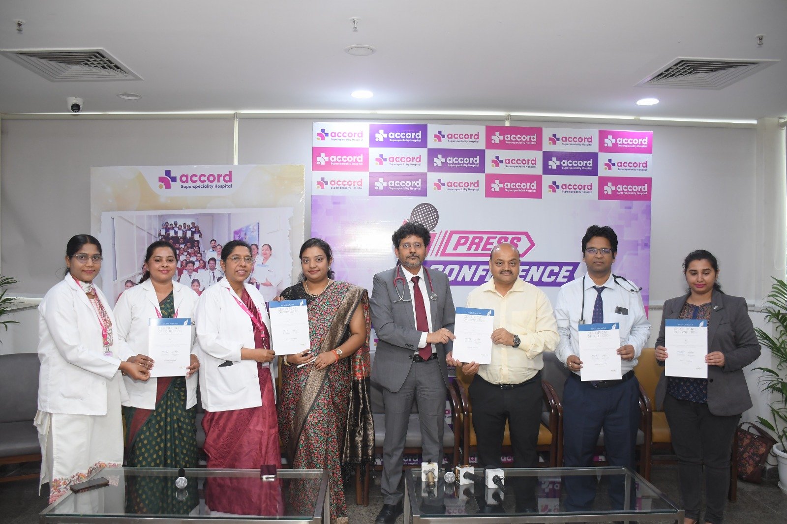 नर्सों की इंटरनेशनल स्ट्रोक ट्रेनिंग वाला नॉर्थ इंडिया का पहला अस्पताल बना एकॉर्ड