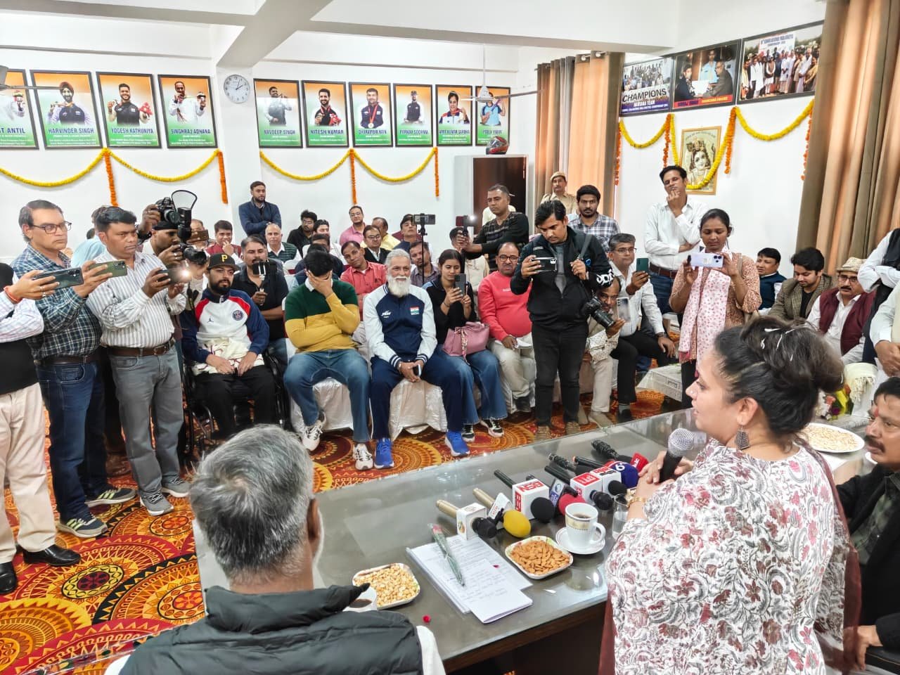 फरीदाबाद में पैरा स्पोर्ट्स कार्यालय का हुआ भव्य उद्घाटन