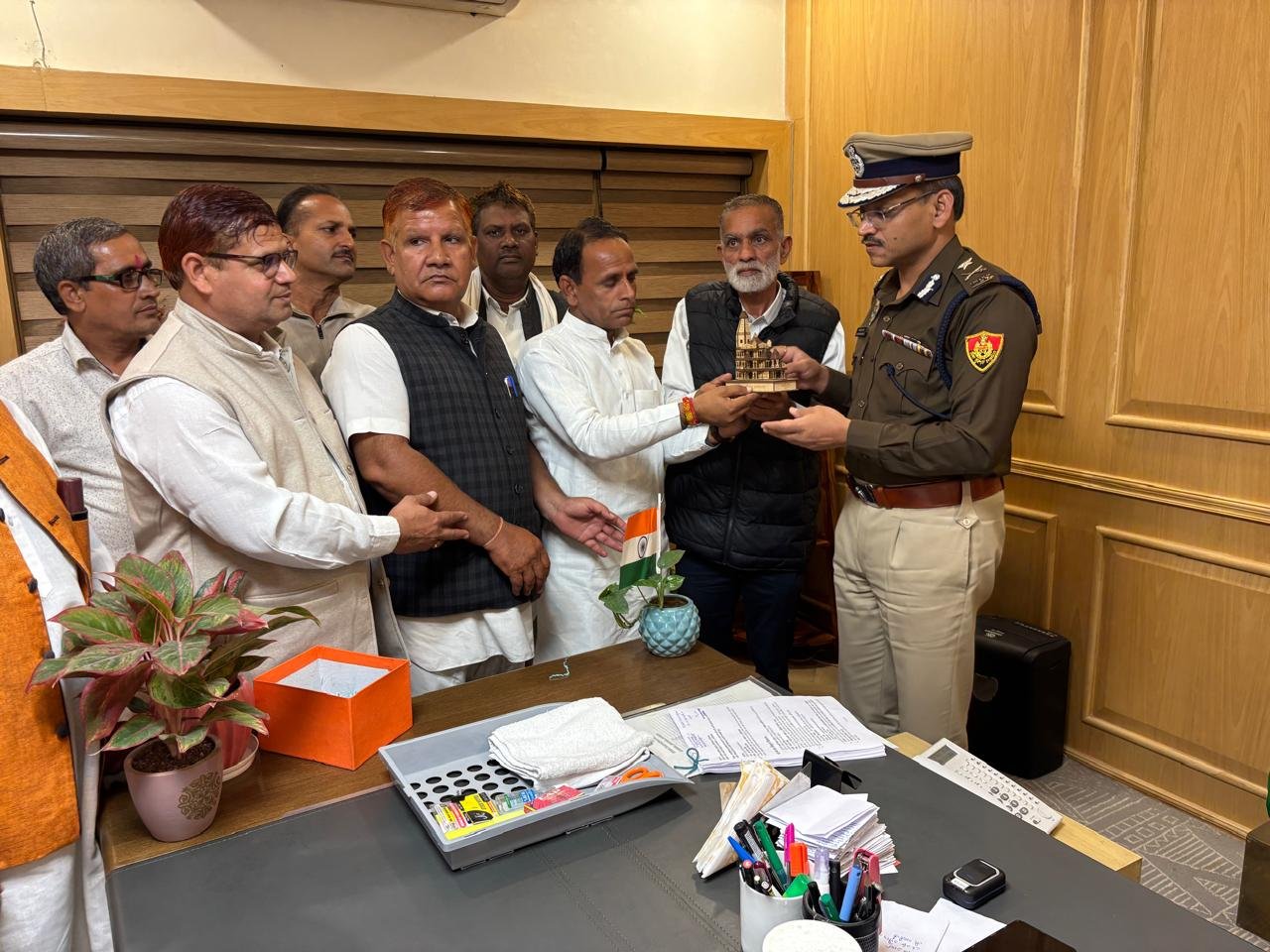 फरीदाबाद के नागरिकों ने जताया आभार: पुलिस आयुक्त सतेंद्र कुमार गुप्ता से भेंटकर दिया धन्यवाद