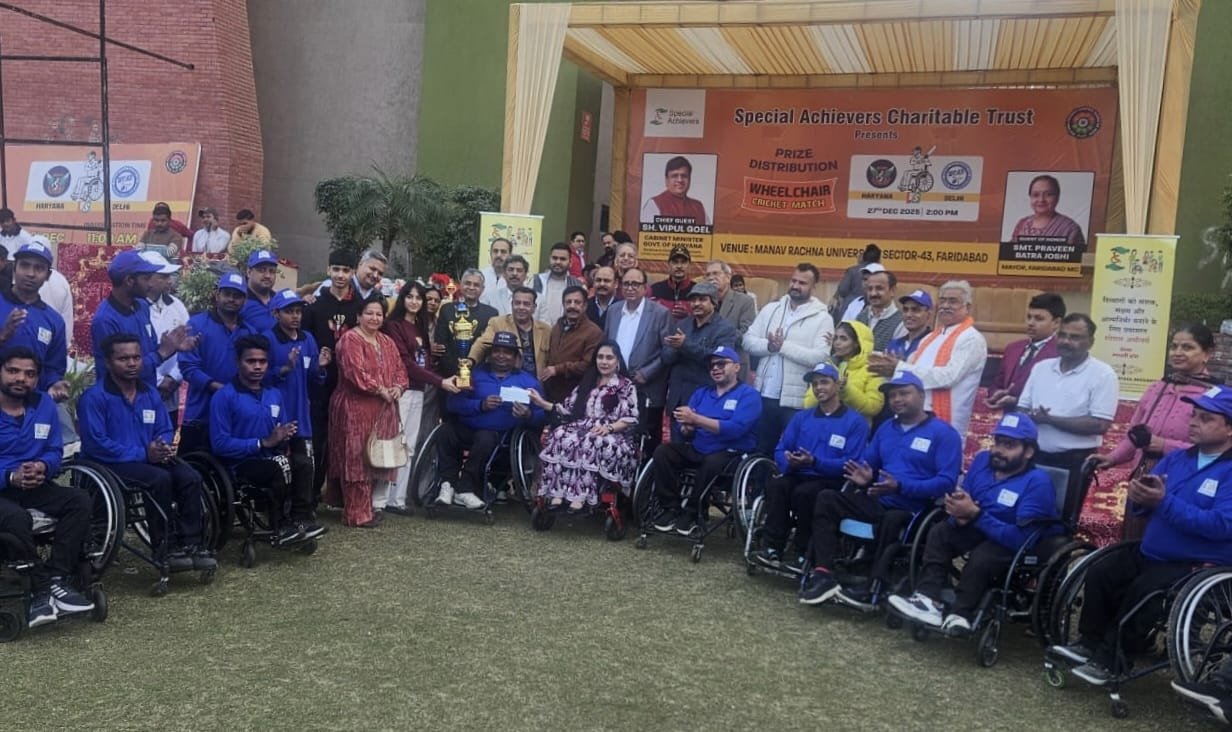 हमारे ‘दिव्यांग’ खिलाड़ी हमें गर्व करने के कई मौके दे रहे है- हरियाणा प्रांत के संघ चालक प्रताप जी