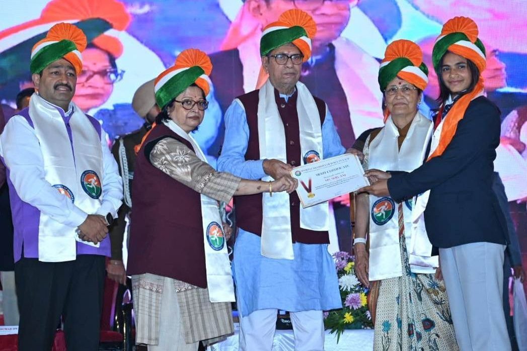 हरियाणा के राज्यपाल प्रो. असीम कुमार घोष ने हरियाणा खेल विश्वविद्यालय राई के दीक्षांत समारोह में की शिरकत