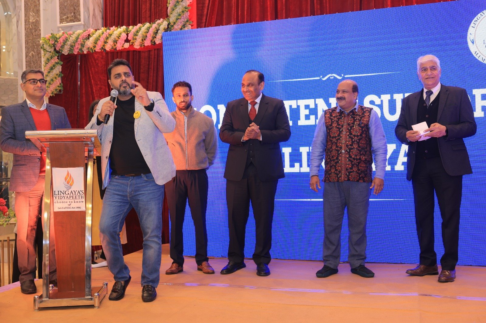 लिंग्याज विद्यापीठ फरीदाबाद में भव्य एलुमनी मीट आयोजित