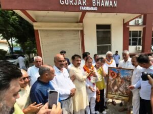 गुर्जर सभा हरियाणा के प्रतिनिधिमंडल ने अहमदाबाद में सरदार धाम का किया अध्ययन