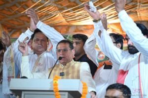 मंत्री राजेश नागर ने शुरू करवाया दो वार्डों को जोड़ने वाली प्रमुख सड़क-नाले का निर्माण