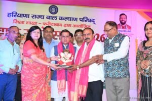 बाल महोत्सव के समापन पर मंत्री राजेश नागर ने बच्चों की प्रतिभा को सराहा
